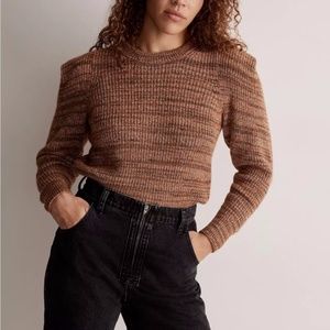 NWOT Madewell Space-Dyed Prentiss Pullover Sweater XS